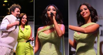 رنا سماحة تشعل حماس أكثر من 15 ألف متفرج في المهرجان المصري القبطي بكندا .. وحميد الشاعري مفاجأة ...