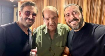لقاء العمالقة .. حنجرة كاظم الساهر تعانق كلمات مرسي جميل عزيز