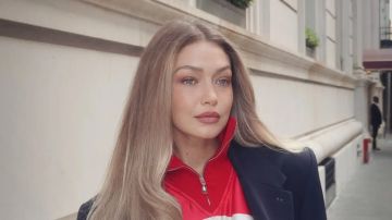 هكذا تبدأ ابنة جيجي حديد يومها المدرسي هكذا تبدأ ابنة جيجي حديد يومها المدرسي