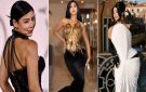 تصميمات عالمية وريش ذهبي 3 إطلالات مبهرة لكارولين عزمي في مهرجان فينيسيا السينمائي - xx