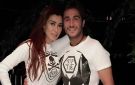 نادين الراسي تحبس دموعها وتغني لشقيقها الراحل جورج