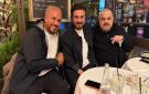 لقاء يجمع ماجد المهندس وعبد الرحمن بن مساعد وفائق حسن