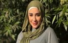 أسما شريف منير تجمع زوجها وطليقها وابنتها (صور)