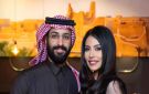 إلهام علي وخالد صقر يعيشان أجواء رومانسية في ديزني لاند