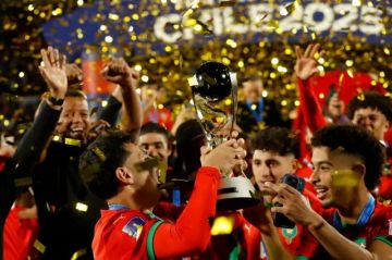 المغرب يحقق إنجازا تاريخيا ويتوج بطلا لكأس العالم للشباب المغرب يحقق إنجازا تاريخيا ويتوج بطلا لكأس العالم للشباب