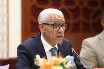 الطالبي يتباحث مع رئيس المجلس الوطني الفلسطيني ويجدد دعم الملك للقضية الطالبي يتباحث مع رئيس المجلس الوطني الفلسطيني ويجدد دعم الملك للقضية