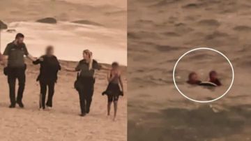 أم مغربية تخاطر بحياتها وتعبر البحر سباحة رفقة طفلها نحو سبتة