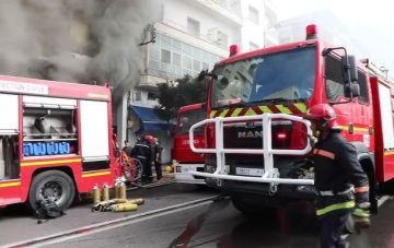 حريق مهول بالدار البيضاء يثير حالة استنفار حريق مهول بالدار البيضاء يثير حالة استنفار