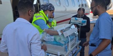 نقل رضيع خديج من الرشيدية إلى الرباط عبر طائرة إسعاف