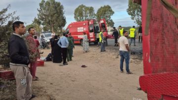 حادثة سير خطيرة ببئر الجديد تخلف أزيد من 20 جريحا بسبب الضباب الكثيف حادثة سير خطيرة ببئر الجديد تخلف أزيد من 20 جريحا بسبب الضباب الكثيف