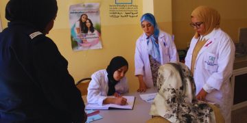 حملة صحية بسجن ورزازات للكشف عن سرطاني الثدي والرحم والوقاية من السحايا حملة صحية بسجن ورزازات للكشف عن سرطاني الثدي والرحم والوقاية من السحايا