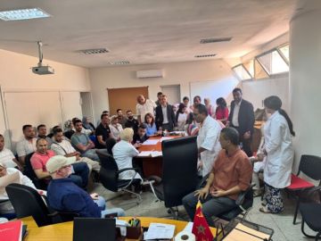 إدارة مستشفى بني ملال تلتزم بتعزيز الموارد البشرية وتحسين ظروف العمل بعد اجتماع نقابي إدارة مستشفى بني ملال تلتزم بتعزيز الموارد البشرية وتحسين ظروف العمل بعد اجتماع نقابي