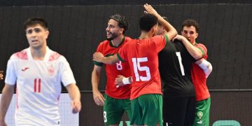 الموعد والقناة الناقلة لمباراة المنتخب المغربي للفوتسال أمام إسبانيا الموعد والقناة الناقلة لمباراة المنتخب المغربي للفوتسال أمام إسبانيا