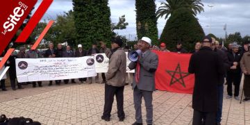 ضحايا النظامين ما قبل 2012 يحتجون أمام وزارة التربية الوطنية -فيديو