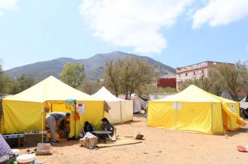 ضحايا الزلزال يعودون للاحتجاج أمام البرلمان