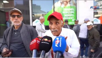 احتجاج مجهض أمام ليديك.. متقاعد ينهار ويكشف فضيحة استفادة متوفين من التعاضدية