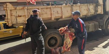 ضبط لحوم فاسدة يثير الاستنفار بمراكش ضبط لحوم فاسدة يثير الاستنفار بمراكش