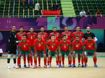  أسود الفوتسال  يتأهلون إلى نصف نهائي ألعاب التضامن الإسلامي