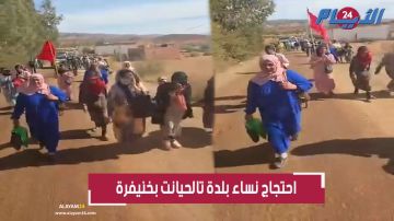 بالفيديو.. خروج نساء بلدة تالحيانت بإقليم خنيفرة في مسيرة احتجاجية مشيا على الأقدام
