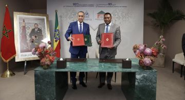 توقيع مذكرة اتفاق بين المغرب واثيوبيا حول التعاون لمكافحة مختلف صور الجريمة العنيفة والإجرام المنظم