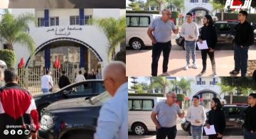 اعتصام مفتوح أمام رئاسة ابن زهر بأكادير احتجاجا على تعطيل حكم قضائي نافذ