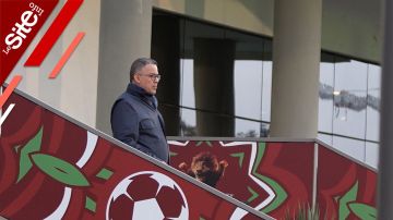 كان 2025.. لقجع يحضر تداريب  الأسود  قبل مواجهة زامبيا