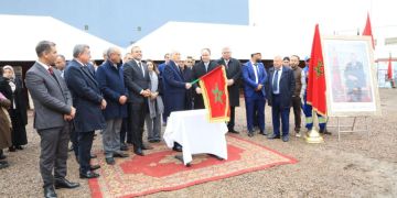 برادة يعطي انطلاقة بناء مدرسة واد الذهب بالنواصر ولعدد من المشاريع التربوية برادة يعطي انطلاقة بناء مدرسة واد الذهب بالنواصر ولعدد من المشاريع التربوية