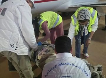 طائرة إسعاف تقل مريضا من الرشيدية إلى طنجة طائرة إسعاف تقل مريضا من الرشيدية إلى طنجة