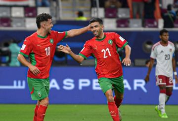 شاهد.. هدف مغربي في مرمى الإمارات ضمن كأس العرب 2025 شاهد.. هدف مغربي في مرمى الإمارات ضمن كأس العرب 2025