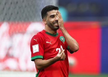 بعد احتفالية نجم المغرب البركاوي.. اتهامات بـإهانة المنتخب السعودي(فيديو) بعد احتفالية نجم المغرب البركاوي.. اتهامات بـإهانة المنتخب السعودي(فيديو)