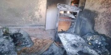 مجهولون يحرقون سكن أستاذات ضواحي بوعرفة مجهولون يحرقون سكن أستاذات ضواحي بوعرفة