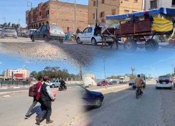 الأمطار تفضح تبديد 7 ملايير لتشييد شارع حديث بالزمامرة.. ومطالب بالتحقيق مع بلقشور (فيديو)