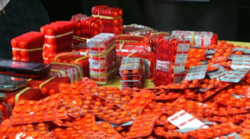 حرق وإتلاف كمية مهمة من المخدرات والأقراص المهلوسة بالعيون