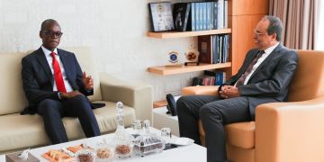 أعمارة يستقبل رئيس الهيئة العليا للحكامة الجيدة بجمهورية كوت ديفوار