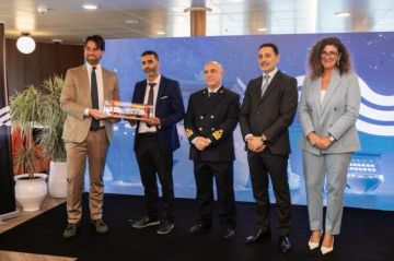 شركة الملاحة الإيطالية GNV تحتفل في طنجة بوصول سفينتها الجديدة GNV Orion