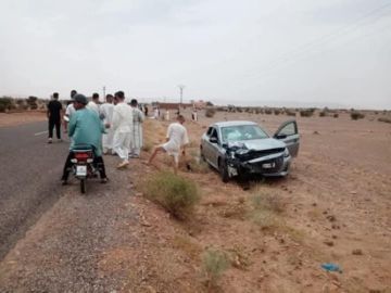 مصرع شاب في أول أيام العيد بحادثة سير مروعة بإقليم تنغير