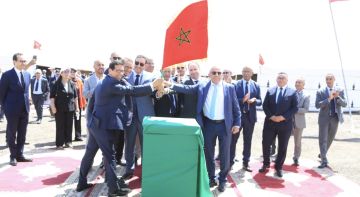 الوزير قيوح يشرف على انطلاقة أشغال تهيئة المنطقة اللوجيستيكية أولاد صالح بالنواصر