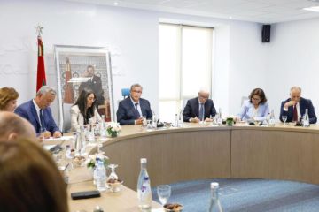 برئاسة أخنوش.. الأحرار يصادق على مقترحاته للانتخابات ويستنكر الحملات المغرضة ضد المغرب برئاسة أخنوش.. الأحرار يصادق على مقترحاته للانتخابات ويستنكر الحملات المغرضة ضد المغرب