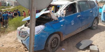 مصرع سائق طاكسي في حادثة سير مروعة نواحي آسفي