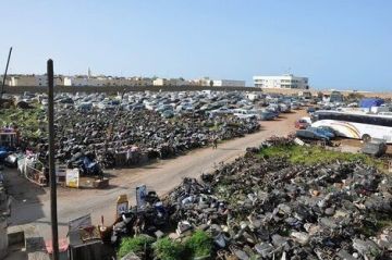 البيضاء تبدأ تصفية محاجزها القديمة وتطرح 900 دراجة نارية للبيع في مزاد علني