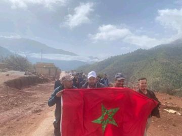 التهميش يخرج مسيرة احتجاجية لـ11 دوارا بأزيلال نحو مقر العمالة