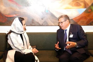 أخنوش يتباحث بنيويورك مع الأمينة العامة لمنظمة التعاون الرقمي أخنوش يتباحث بنيويورك مع الأمينة العامة لمنظمة التعاون الرقمي