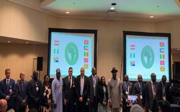 وزراء الطيران والنقل الأفارقة يؤكدون وحدة القارة لدعم حضورها بصناعة الطيران وزراء الطيران والنقل الأفارقة يؤكدون وحدة القارة لدعم حضورها بصناعة الطيران