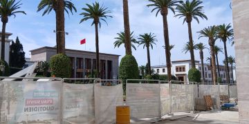 أشغال مكثفة بمحيط البرلمان تأهبا لافتتاح السنة التشريعية الجديدة