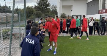 أبناء أسرة الأمن الوطني ضيوف أسود الأطلس