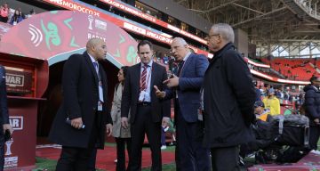 وفد مكتب التحقيقات الفدرالي الأمريكي يزور ملعب مولاي الحسن