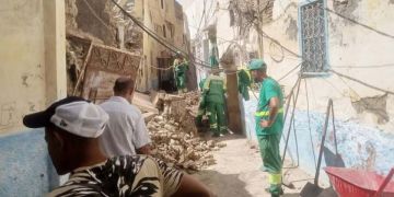 مصرع طفلتين في انهيار سور طيني بإقليم الحوز مصرع طفلتين في انهيار سور طيني بإقليم الحوز
