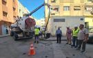تنفيذ عملية كبرى لتنظيف وصيانة شبكات الصرف الصحي بالبيضاء