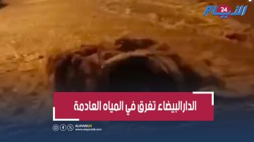 اختناق البالوعات يحول شوارع البيضاء إلى مستنقعات للمياه العادمة