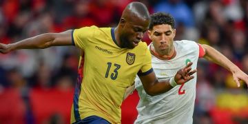 بهدف العيناوي.. المنتخب المغربي يتعادل أمام الإكوادور في أول اختبار لوهبي بهدف العيناوي.. المنتخب المغربي يتعادل أمام الإكوادور في أول اختبار لوهبي